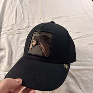 Authentic Goorin Bros Horse "Dark Horse" Black Hat